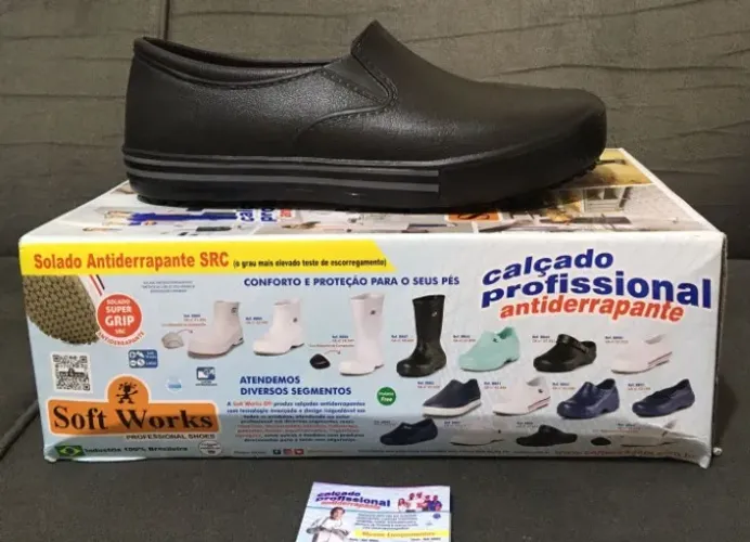 Sapato Profissional Soft Works BB80 - CA37212 - Açougue, Cozinha e Clínica - número 40