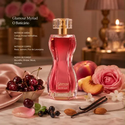 Perfume Glamour Myriad - O Boticário