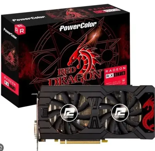 Placa de Video RX570 4gb powercolor red dragon