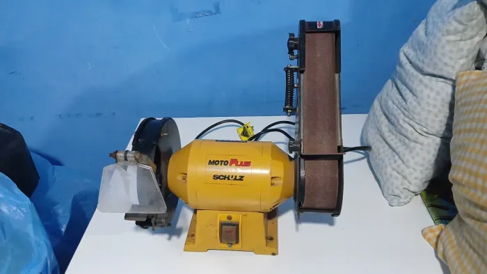 Motoesmeril Schulz 6" com Lixadeira - 300W Bivolt