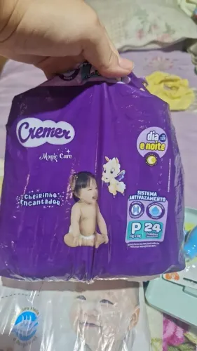 Fralda Descartável creme