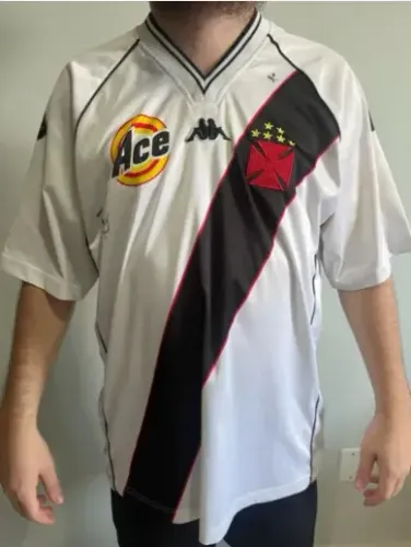Camisa Vasco Kappa 2000 #11 Romário Autografada - Raríssima