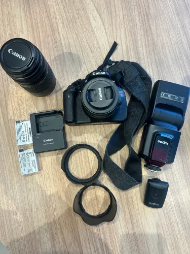 Canon T3i + kit completo