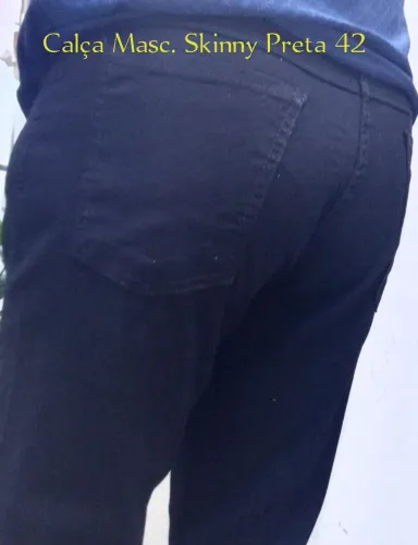 Calça Jeans Skinny Masculina