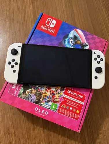 NINTENDO SWITCH OLED Novo nunca usado