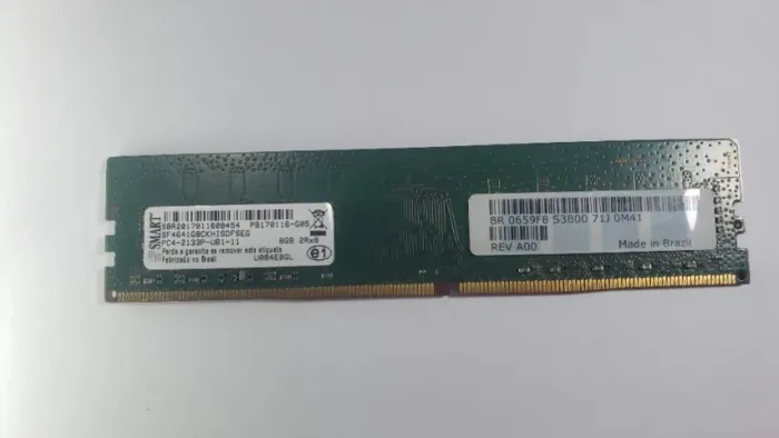 Memória 8GB DDR4 PC4-2133P-UB1-11 Smart