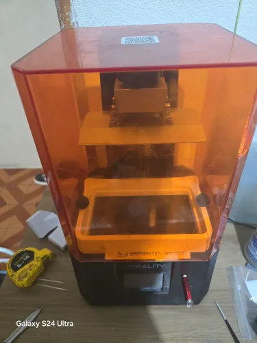 Impressora 3d de resina creality halot r6