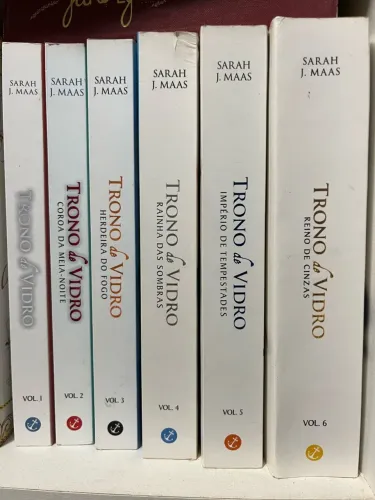 Trono de vidro - Livros, coleção completa
