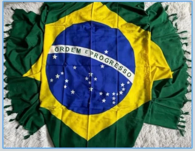 Bandeira do Brasil Canga