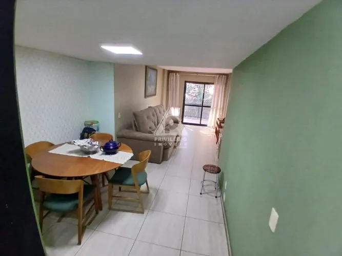 Apartamento 3 Quartos com Suíte à Venda no Humaitá, 94 m², Frente