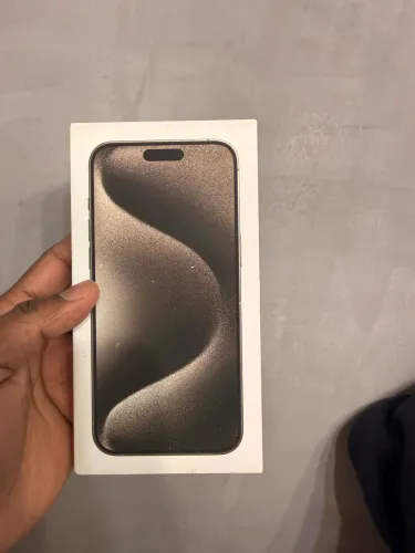 Caixa vazia iPhone 15 pro Max 