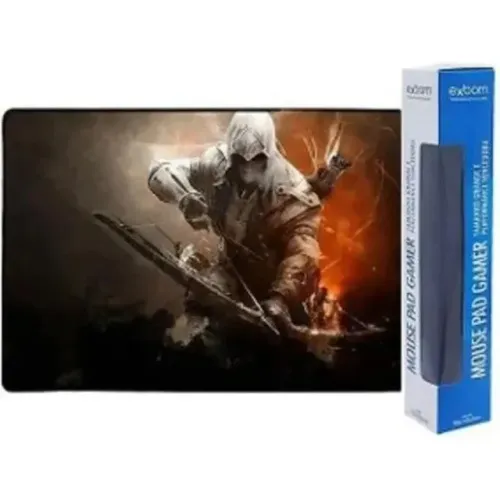 Mousepad Gamer Exbom Assassino MP-7035C06 700x350x3mm (Speed) - WZetta