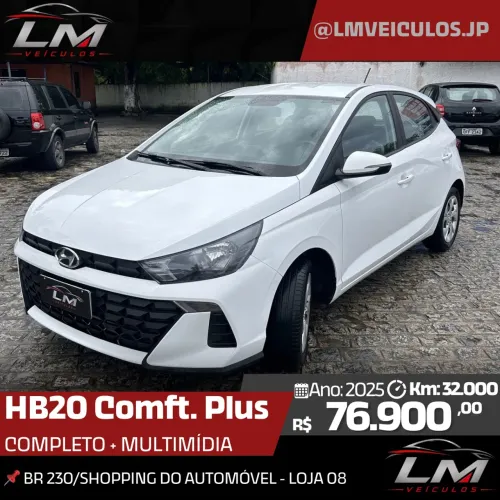 Hyundai HB20 Comfort Plus 1.0 Flex 12V Mec. 2025