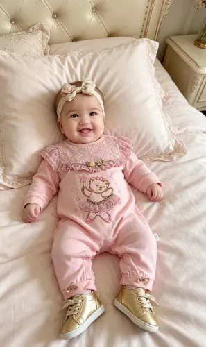 Lindo body Rosa P Menina