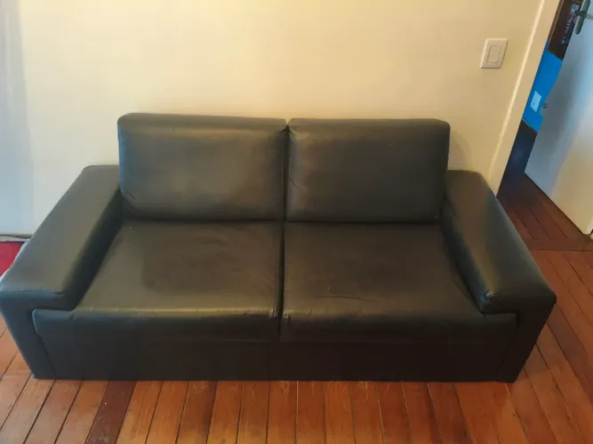 Sofá Preto Líder