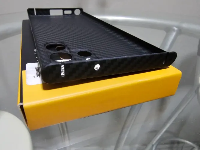 Capa S23 ultra Carbon Kevlar Original da Carbon Disgn