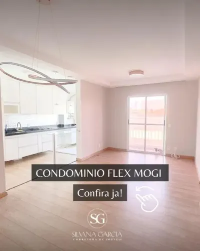 Apartamento para Venda, Loteamento Mogilar, 3 dormitórios, 1 suíte, 2 banheiros, 2 vagas