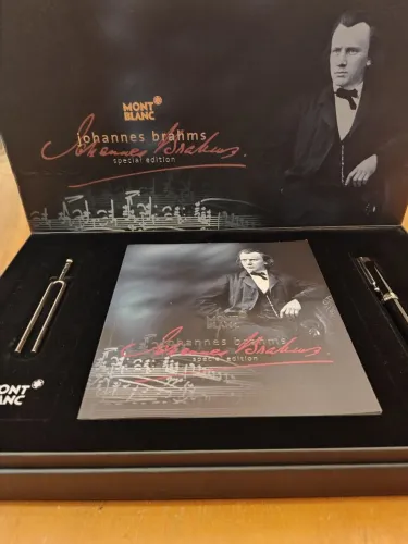 Montblanc Johannes Brahms Donation Pen 107451 - Rollerball - Edição Especial Completa
