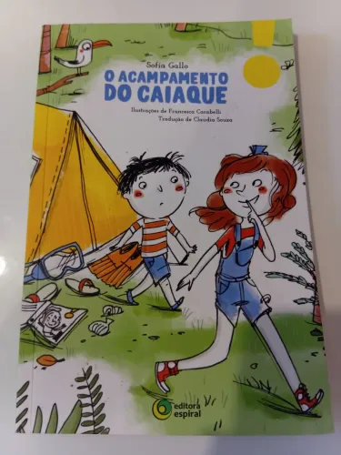 Livro O acampamento do caiaque