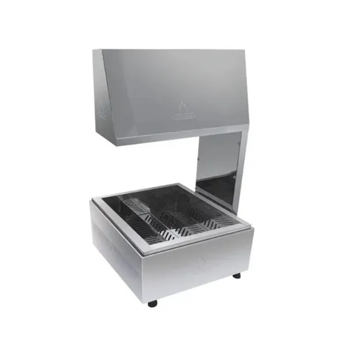 Conservador de Fritura 1 Lâmpada 250w aço inox Metalmaq
