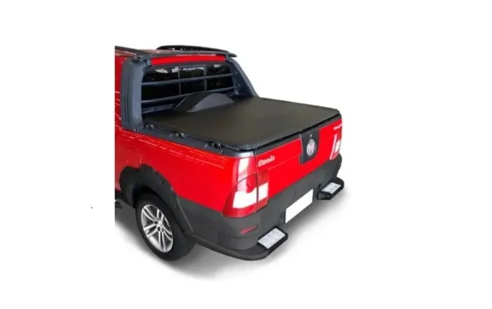 Lona Strada Cabine Dupla-Com Estepe e Gancho-2010- 
