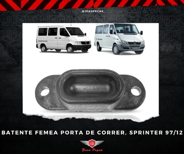 Batente Femea Porta Correr - Sprinter 97/12 Usado Original