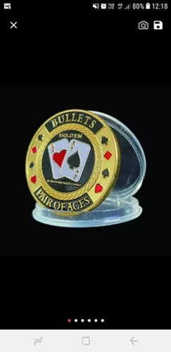 Chip de poker, moedas comemorativas com banho de ouro, moedas colecionáveis
