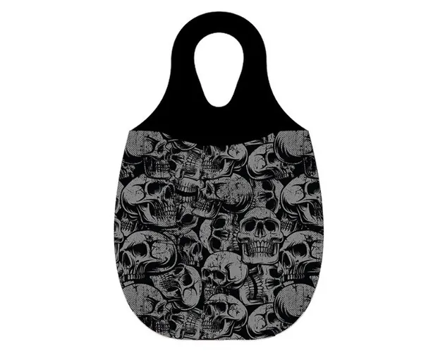 Lixeira Em Neoprene Para Câmbio De Carro Vintage Skull