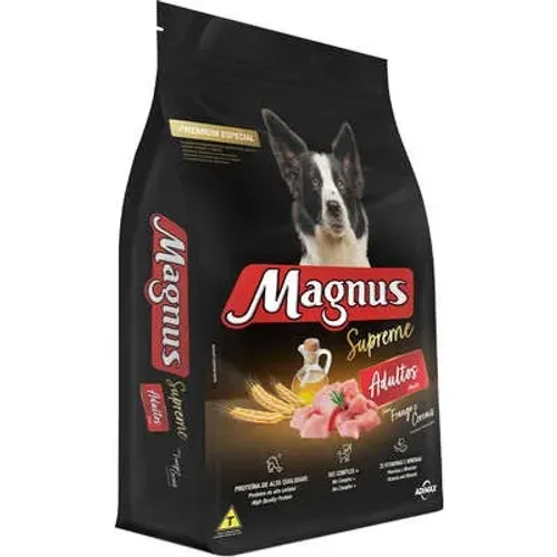 Magnus Supreme 15kg Adulto Grão Médio -Super oferta!!! 130,00 *Entrego sem taxa em Udia