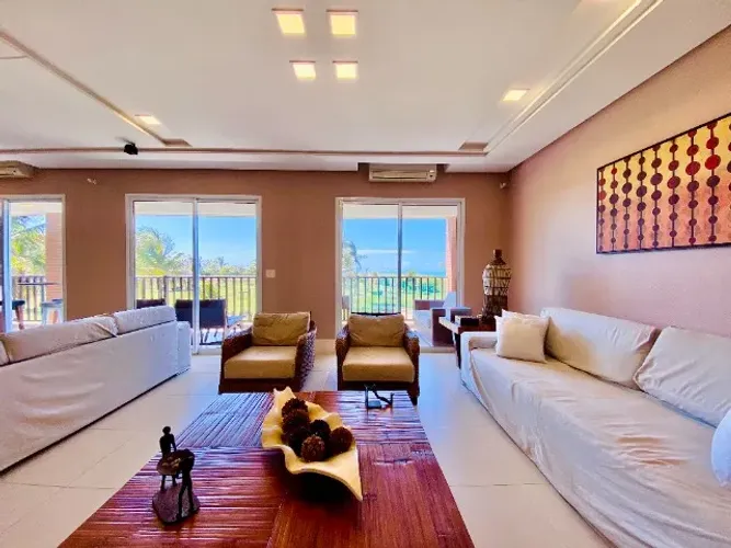Apartamento no Porto das Dunas, 156m2, 03 quartos, beach living