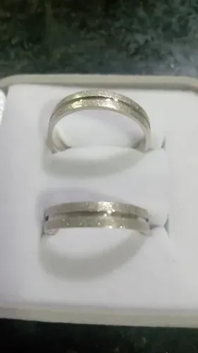 Aliança em prata