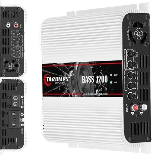 Amplificador Taramps Bass 1200 Classe D 1200w Rms 01 Ohm