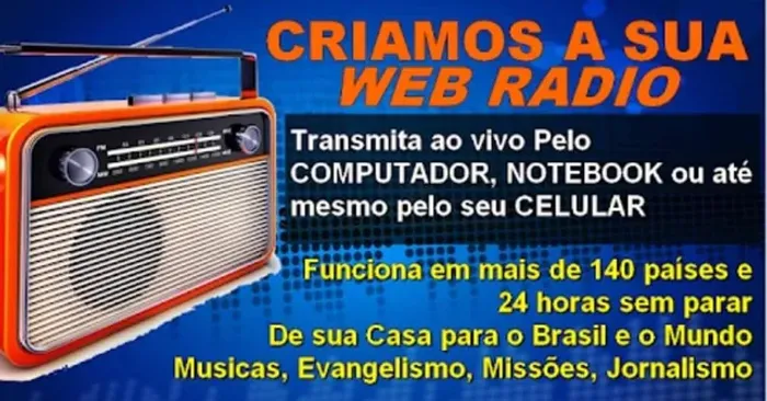 Tenha  Sua Própria  Rádio Web na Intenet