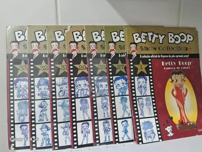 Encarte da Coleção Betty Boop