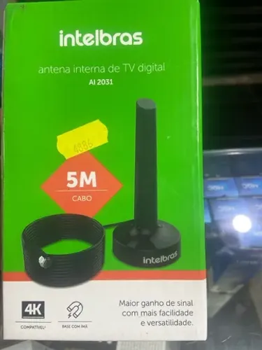 Antena interna de tv digital 
