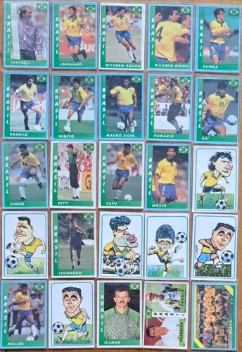 Coleção de Cards Completa da Copa94 Multi Editora Original Eua 1994