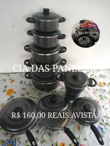 PANELAS EM ALUMÍNIO KITS A PARTIR DE 160,00