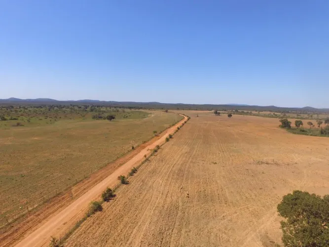 Fazenda 2.627 hec a 79km Cáceres MT. 25 divisão de pasto R$:55 milhões 