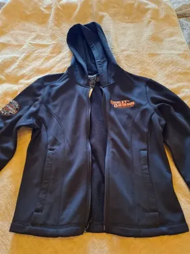 Agasalho Harley Davison feminino com capuz tamanho M. Original