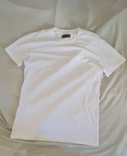 Camiseta M Algodão Egípcio Branca Tailor's Mind 