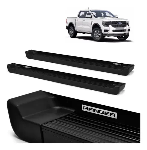 Estribo Ranger 2024 Cabine Dupla Prime Preto