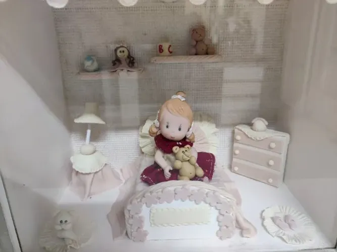 Abajur infantil biscuit
