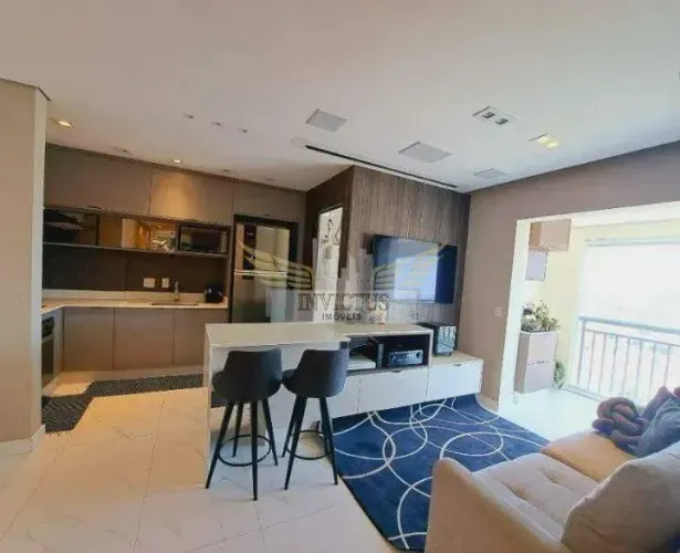Apartamento Semi Mobiliado com 3 Quartos Club View Residencial para Comprar, 83m² - Vila A