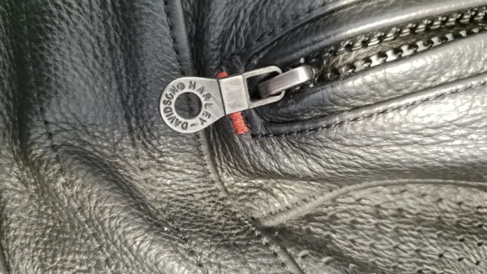Colete de Couro Harley Davidson