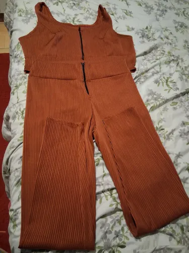 Conjunto de cropped e calça g1