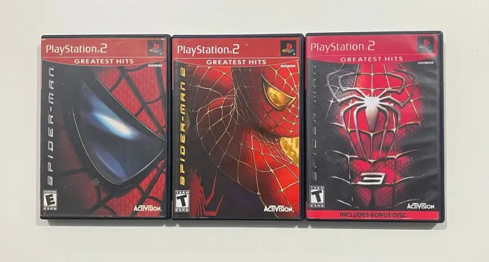Trilogia spiderman ps2 