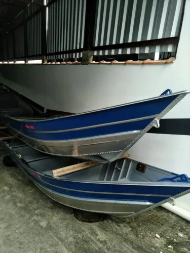 Barco de alumínio borda alta 5 metros PRONTA ENTREGA EM TODO RJ
