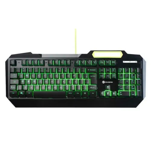 Teclado Semi Mecânico GT Legend Metal Led Verde - WZetta