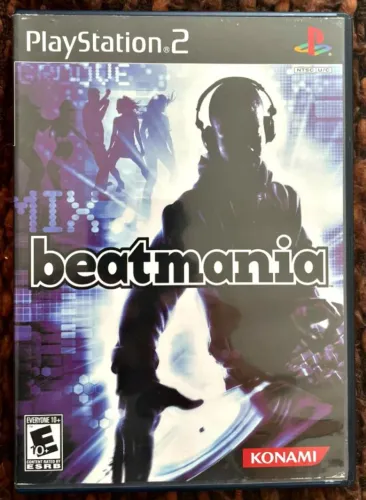 BEATMANIA BEAT MANIA ORIGINAL KONAMI PLAYSTATION 2 PS2 COMPLETO C/ MANUAL EXCELENTE ESTADO