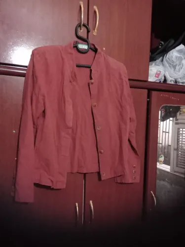 Casaco feminino vermelho